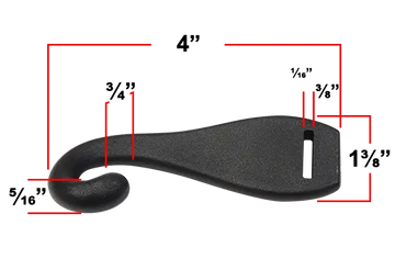 3/4" Fence Hook - 0