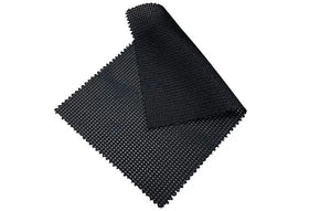 60" Wide Black Polyester Mesh (112)