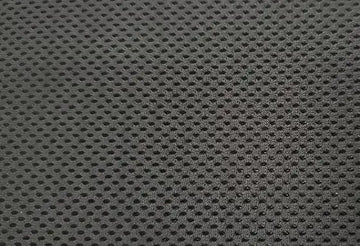 54" Wide TPU Laminated Black Polyester Mesh (108) - 0
