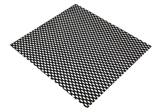 60" Wide Black Polyester Mesh (114) - 0