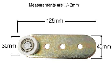 White Single Curtain Roller - 0