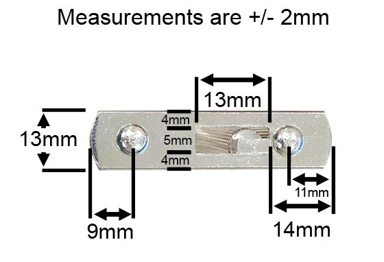 2" Steel Floating Bar Buckle