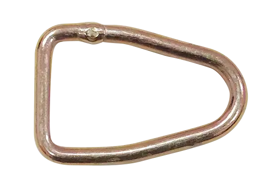 1" Steel Waisted D-Ring (MTL-WD)