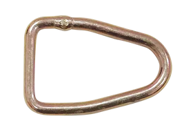 1" Steel Waisted D-Ring (MTL-WD)