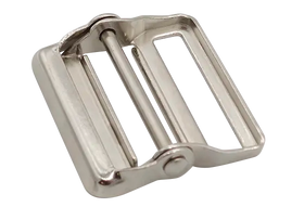 Metal Nickel Plated Web Strap Buckle (9-113) - 0
