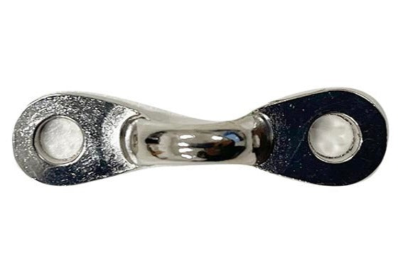 Metal 3/8" Nickel Plated Eye Strap (9-708)