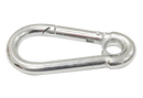 Carabiner Steel Snap Hook with Eye - 80mm-3
