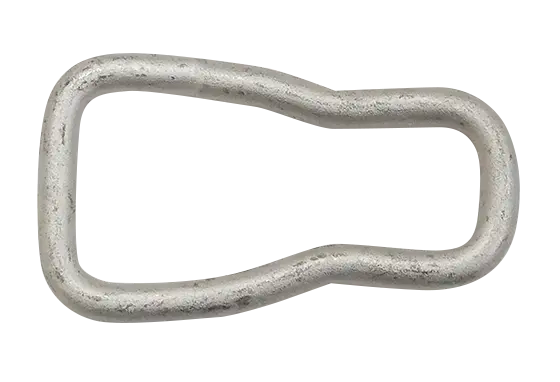 1" Waisted D-Ring Dacromet Finish