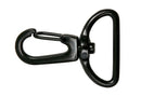 Metal 3/4" Black Oxide Revolving Snap Hook (9-107)-1