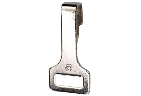 Metal 1" Nickel Plated Flat Snap Hook (9-200)
