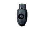 Plastic Black Oval Barrel Cord Lock (AP051)
