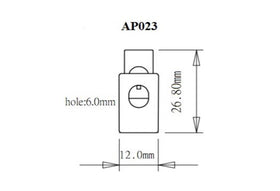Plastic Cord Lock (AP023) - 0