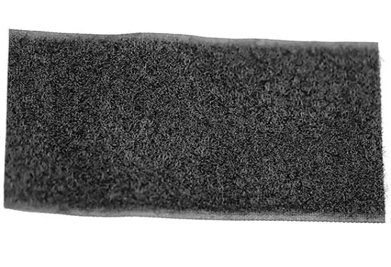 4" Black (No. 90) Rubber Adhesive Loop, Precut Length 8"