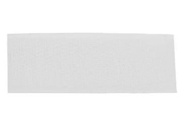 1" White (No. 10) Sewable Hook, Precut Length 3"