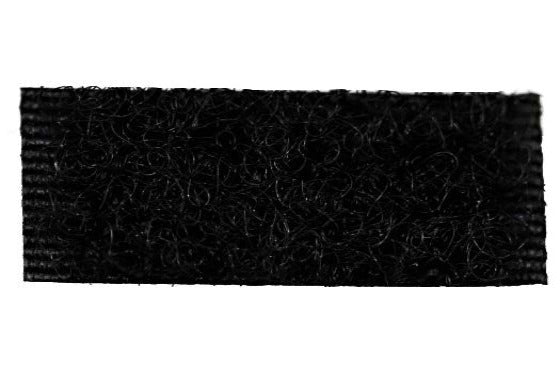 1" Black (No. 90) Sewable Loop, Precut Length 3/8" (10mm)