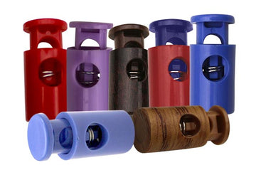Plastic Barrel Cord Lock (AP018) - 0