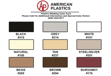 Polypropylene Ribbed Webbing (4-715) - 0