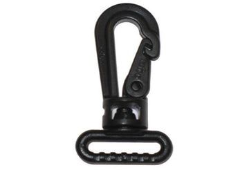 30pcs/lot M008S-25mm 1inch black POM plastic spring snap clip