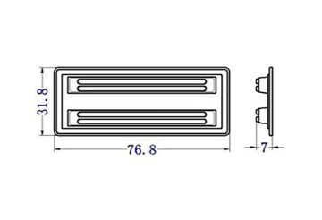 Plastic Sew Skid Pad (AP704)