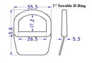 Plastic Sewable D-Ring (APCD)-4