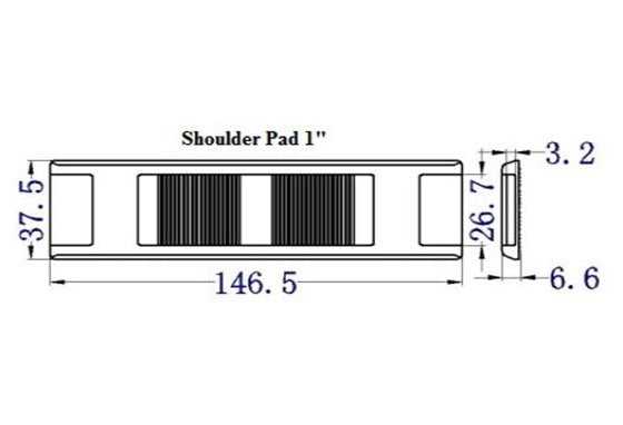 Plastic Shoulder Pad (AP030)