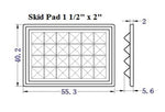 Plastic Skid Pad (AP706)