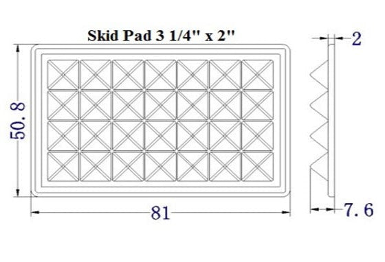 Plastic Skid Pad (AP706)