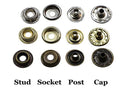 4 Piece Metal Snap Button (BUTTON)-2