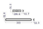 Plastic Snap on Skid Bar (AP748)