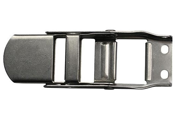 Stainless Steel Non-Locking Steelover Center Buckle