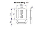 Plastic Sternum Strap (AP931)