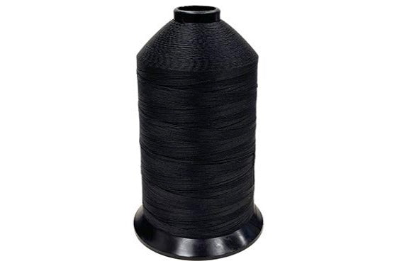 Black Bonded-92 Nylon Tex 90 Thread (THDAENYLB92)