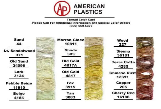 Bonded-69 Nylon Tex 70 Thread (THDNYLB69) | American Plastics Bonded-69 Nylon Tex 70 Thread (THDNYLB69) | American Plastics