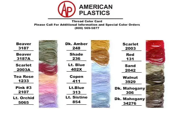Nylon Bonded-46 Tex 40 Thread (THDNYLB46)
