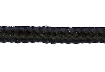 Tightly Black Braided Filled Cord (4-760)