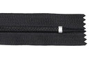 Black (310) #8 Premade Nylon Coil Zipper, Closed End, Length 17" with Auto Lock (ZIP08)-2