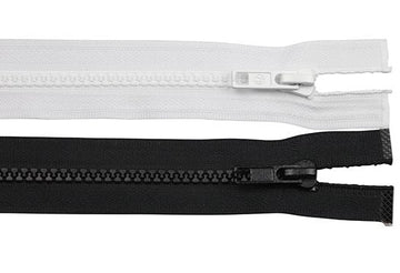 #5 Premade Molded Zipper, Open End with Auto Lock (ZIP05D)