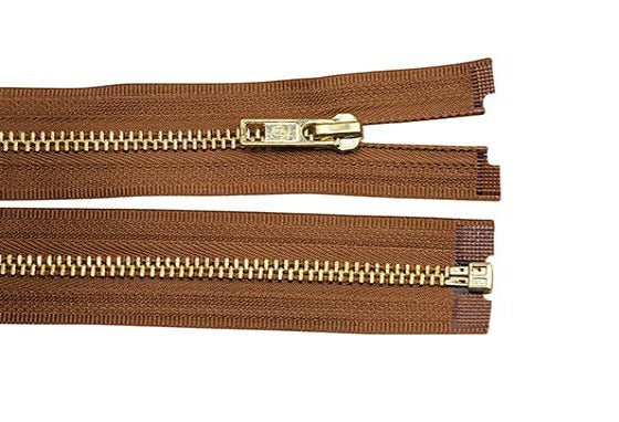 #5 Premade Metal Zipper, Open End (ZIP05MTL)
