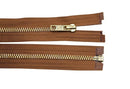 #5 Premade Metal Zipper, Open End (ZIP05MTL)-3