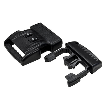 1.5" Black Side Release Combo Buckle - 0