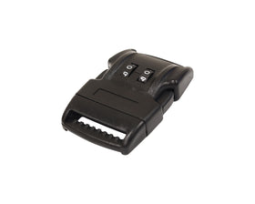 1.5" Black Side Release Combo Buckle