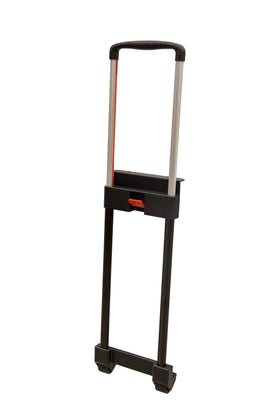 Plastic Luggage Handle with Wheels (AP104) - 0